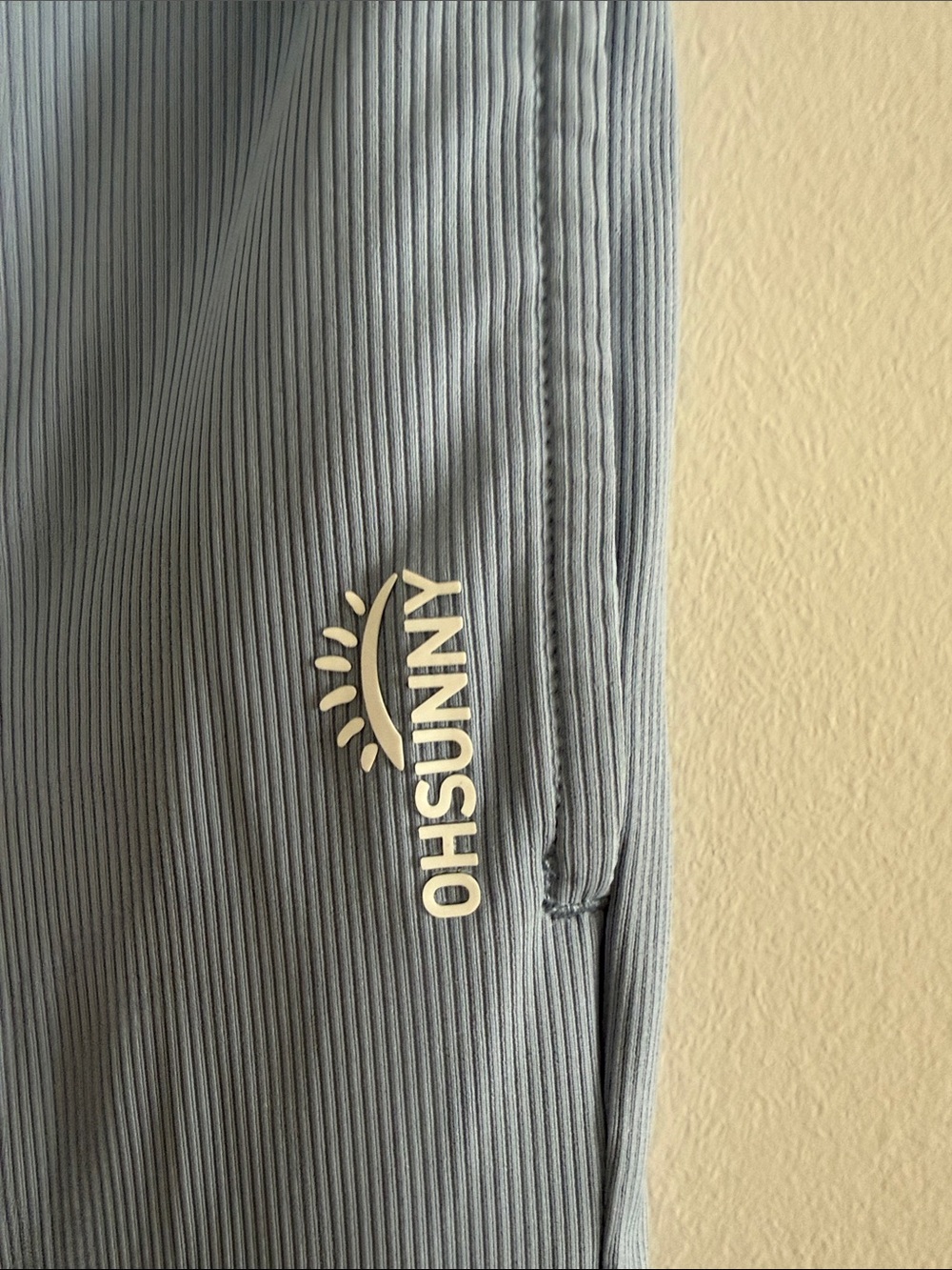 Light Blue SPF50 UV Protection Drawstring Lounge Pants - Picture 2 of 4